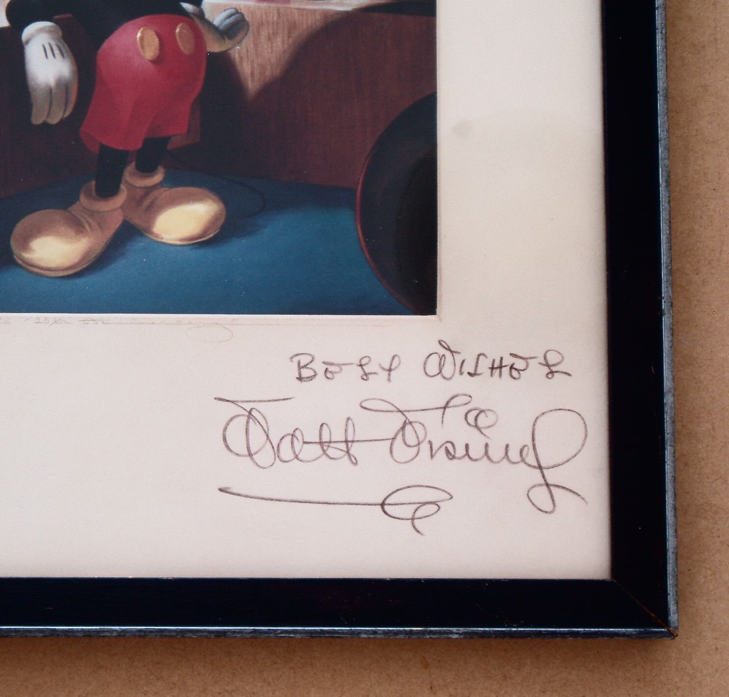 WALT DISNEY Mickey Mouse Signed Autographed Reprint Photo #1 