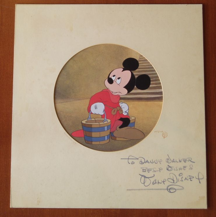 WALT DISNEY Mickey Mouse Signed Autographed Reprint Photo #3 